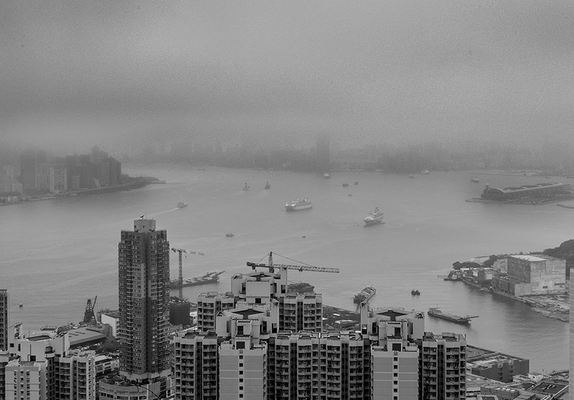 The Misty Victoria Harbour View from Devil’s Peak- [Canon Hongkong ...